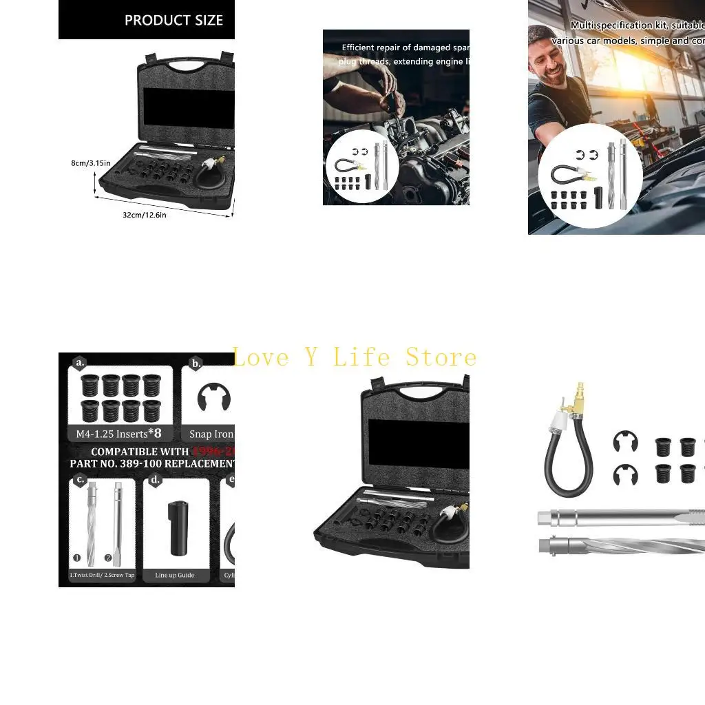 

L74C Эффективный инструмент для ремонта потока зажигания L74C Продолживает срок службы двигателя с несколькими размерами для