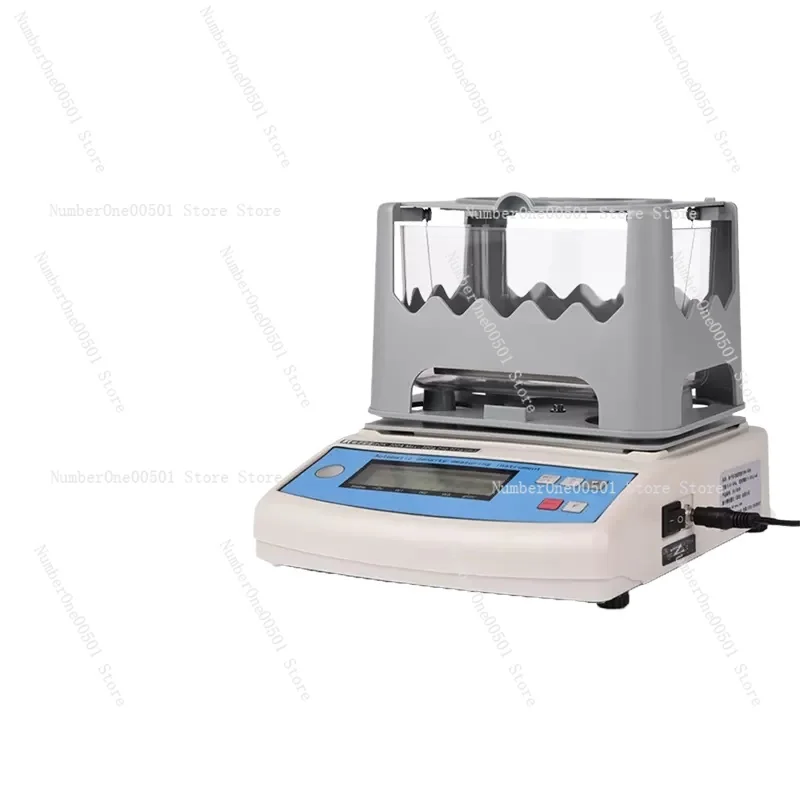 

300g 0.01g Automatic Soild Density Meter for Precious Metal Gold Rubber Plastic Small Particle Purity Tester Densitmeter