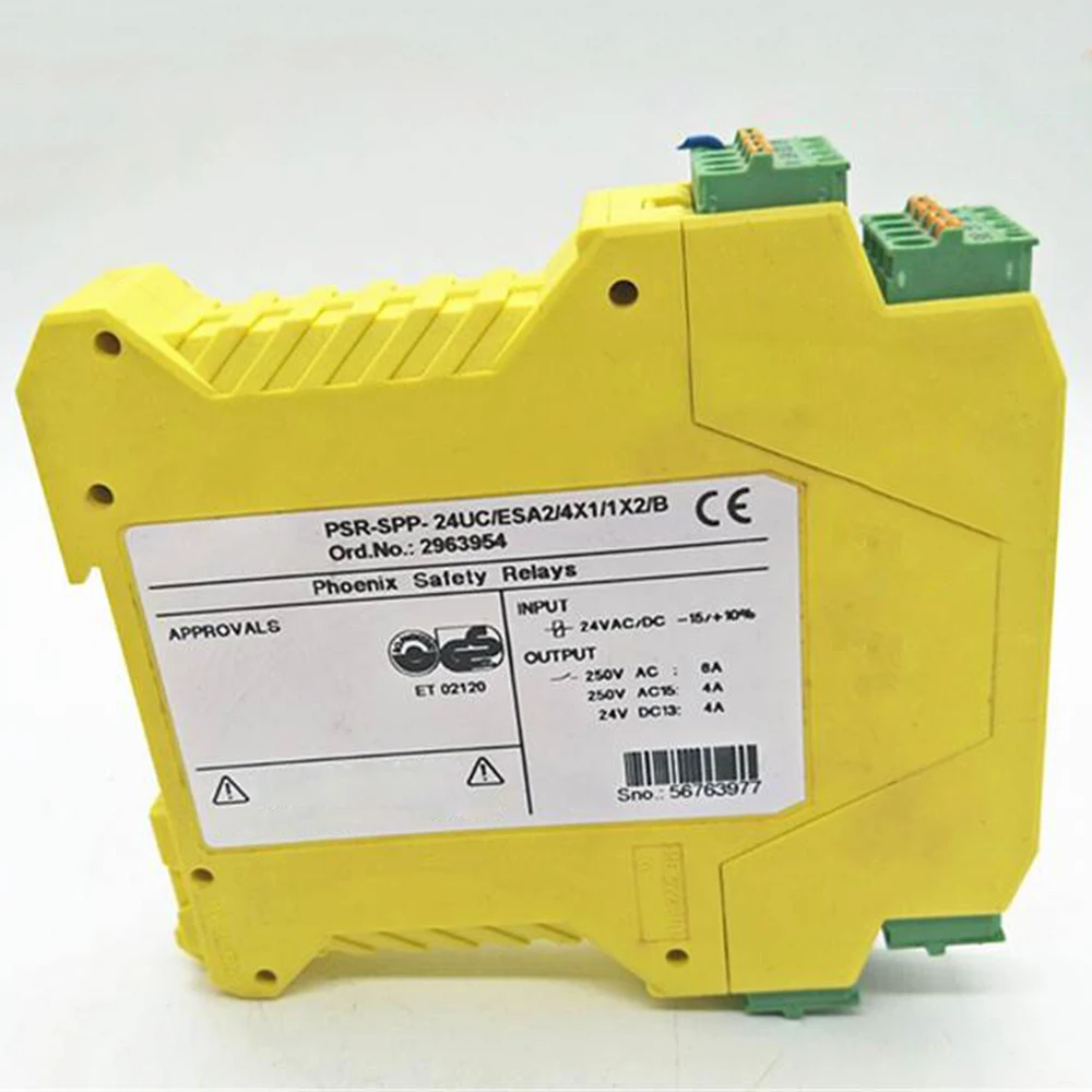 

New for Phoenix Contact PSR-SPP- 24UC/ESA2/4X1/1X2/B 2963954 Safety Relay Module in Box