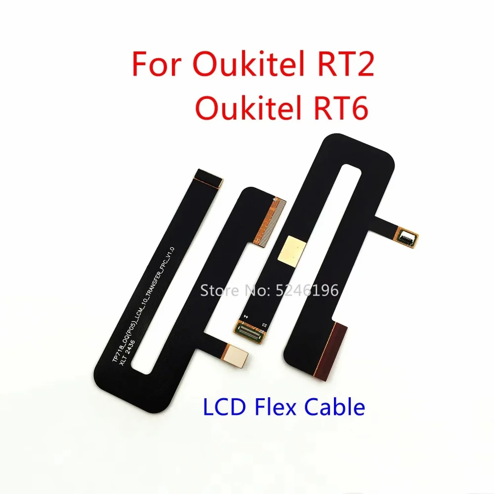 1 szt. Taśma Flex do wyświetlacza LCD, złącze FPC, taśma Flex TP718-OQ(P05)-LCM-10-TRANSFER-FPC-V1.0 do Oukitel RT2 Oukitel RT6, zamiennik — zdjęcie produktu 1