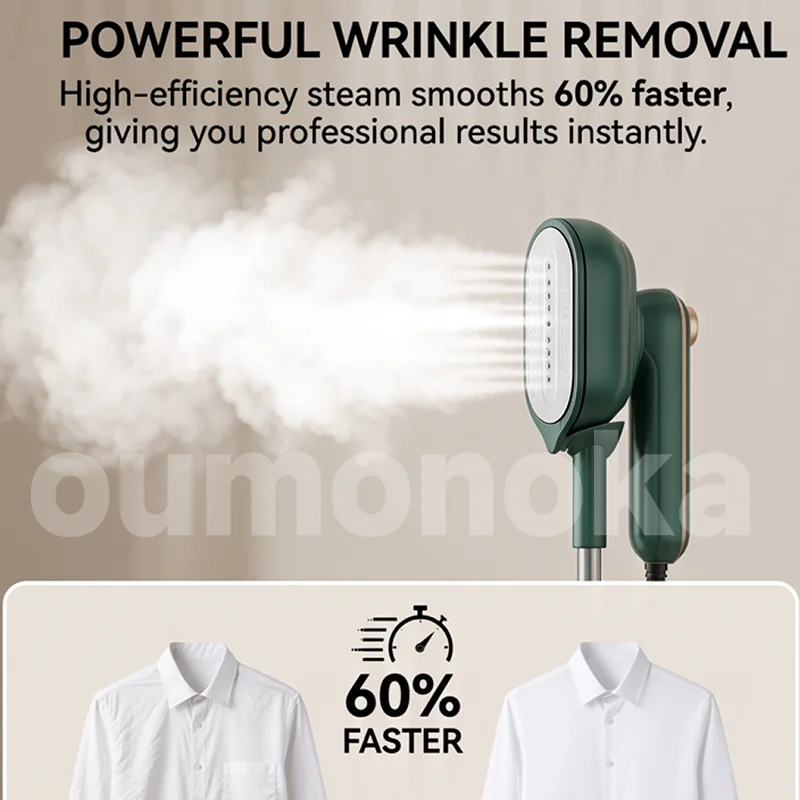 Handheld Garment Steamer Mini Steam Iron Clothes Travel Micro Iron Machine Electric Ironing Clothes Iron Steamer Home Appliance