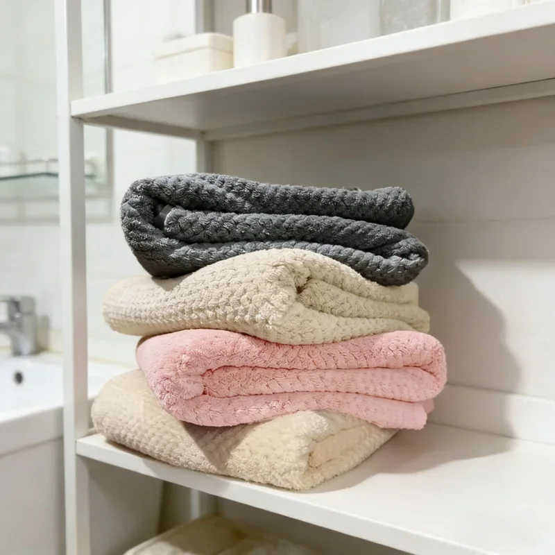 Toalla de baño con diseño de piña de 70x140cm, forro polar coral, ultraligera, transpirable, de secado rápido, suave y cómoda, para playa y baño