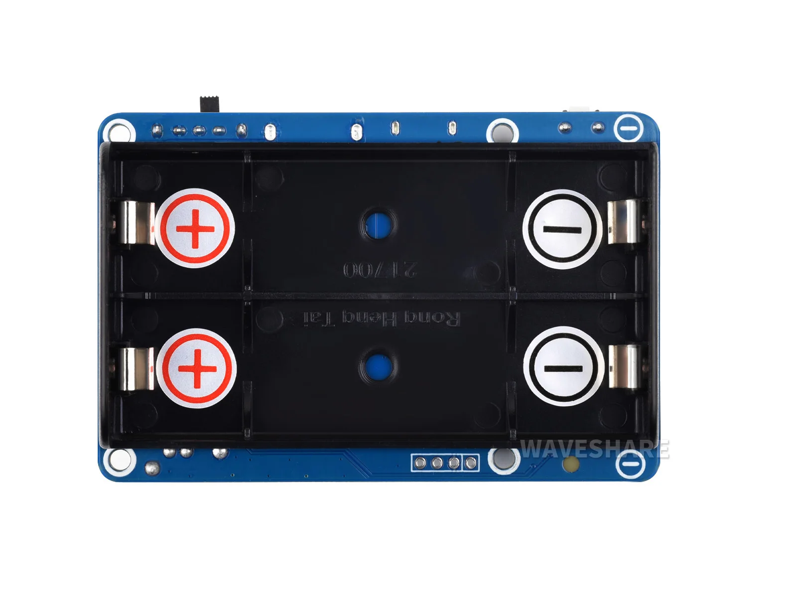 UPS HAT (D),For Raspberry Pi, Supports 21700 Li Battery (NOT Included), 5V Uninterruptible Power Supply,  Pogo Pins Connector