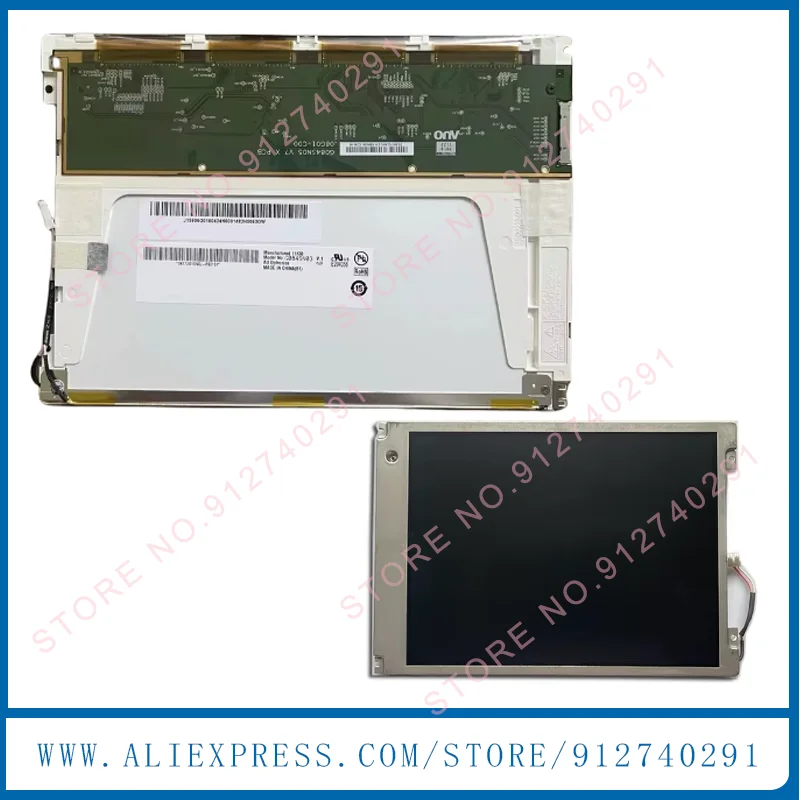 G084SN03 V1 G084SN03 V3 V0 Original 8.4 Inch G084SN05 V.7  V.3 For Min dray IPM8 PM8000 LCD Display Screen Panel B084SN03 V0