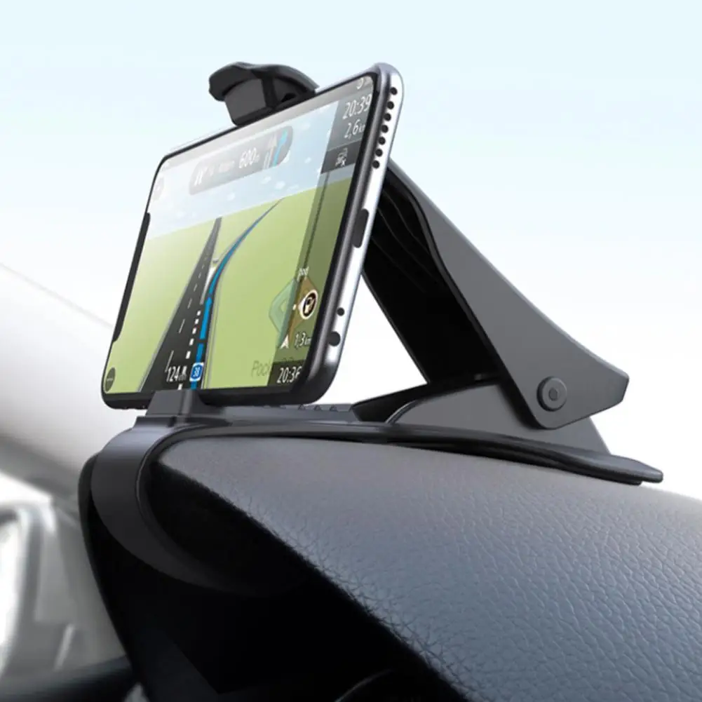 Universal Dashboard Panel Car Phone Holder Clip GPS Mount Stand Display Phone Accessories Support For Iphone 12 Pro Max