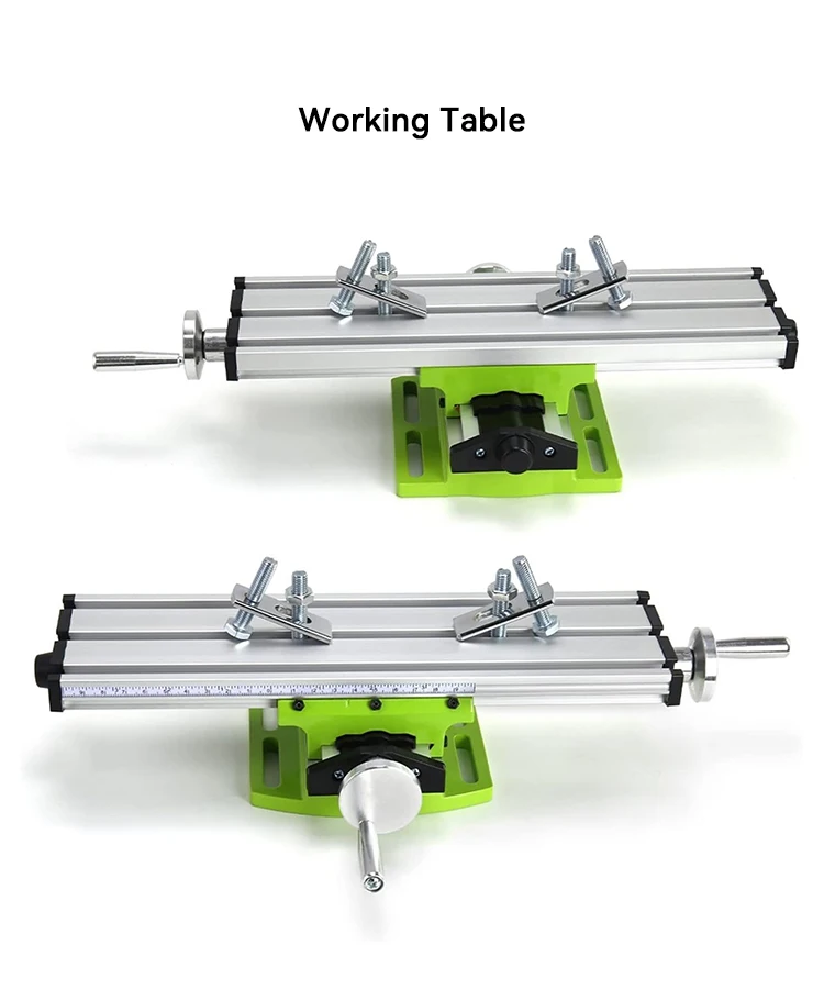 BG-6300 Multifunction Adjustable X-Y Jewelry Work Table Bench Milling Cross Slide Table for Drilling Machine