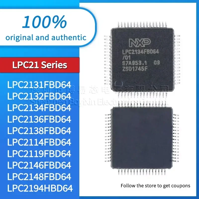 

LPC2131FBD64 LPC2132FBD64 LPC2134FBD64 LPC2136FBD64 LPC2138FBD64 LPC2114FBD64 LPC2119FBD64 LPC2146FBD64 LPC2148FBD64 2194HBD64