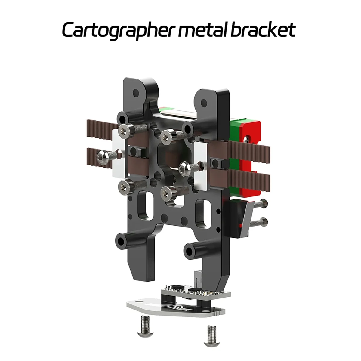 N88R Cartographer IDM Scanner Levelling Sensor CNC Metal Bracket for VORON 2.4/Trident 3D Printer Beacon 6061Aluminium