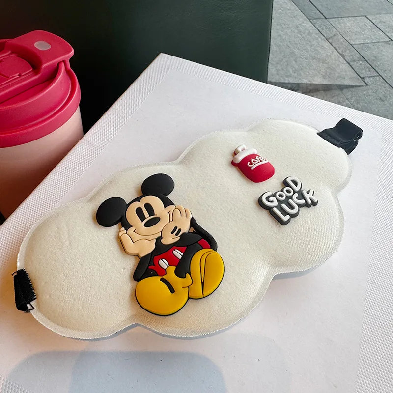 MINISO Disney cloud shading little mouse eye mask girl heart adjustable goggle mask adult children lunch break sleep eye mask