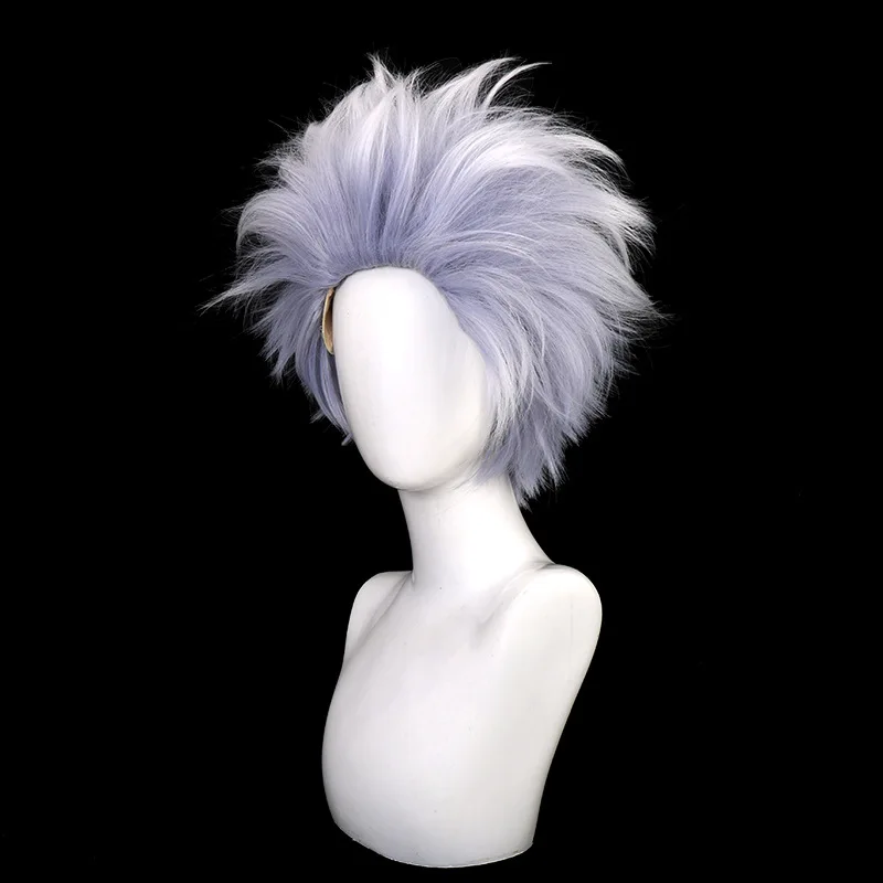 Perruque de cosplay Jujutsu Kaisen Gojo Satoru, style ciel-haut et style jeune, perruque de cosplay masque pour les yeux