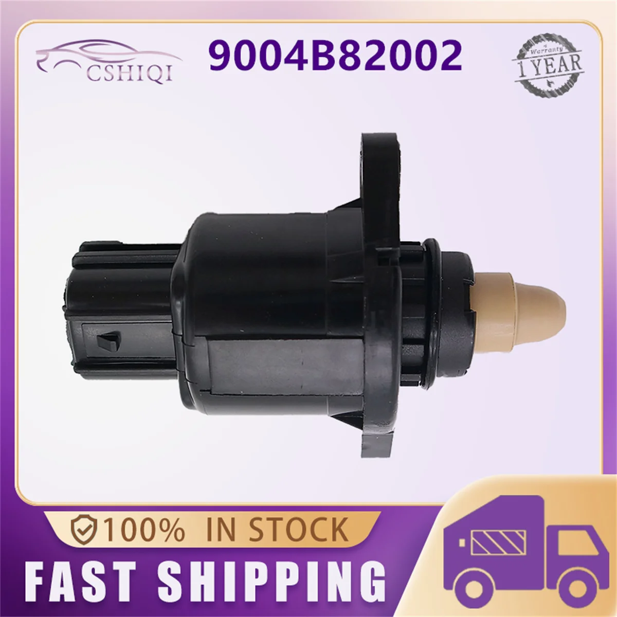 

Клапан регулировки холостого хода 9004B82002 для Daihatsu Gran Max, Daihatsu Luxio, Toyota Wigo 2012-2018. Автозапчасти 9004B-82002