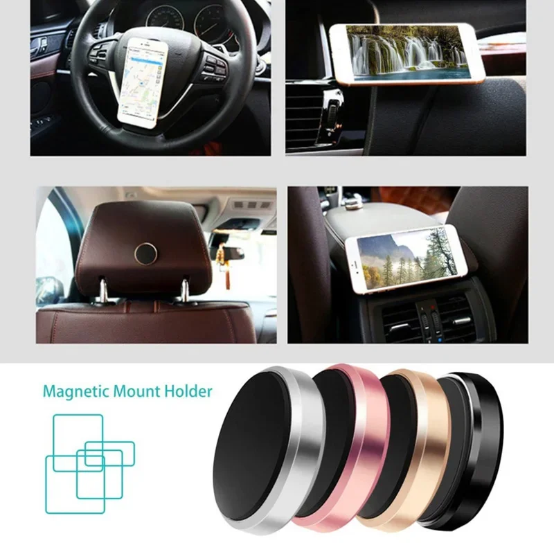 Hot Magnetic Car Phone Holder Mobile Cell Phone Holder Stand Magnet Mount Bracket In Car For iPhone 13 12 Samsung Redmi Xiaomi