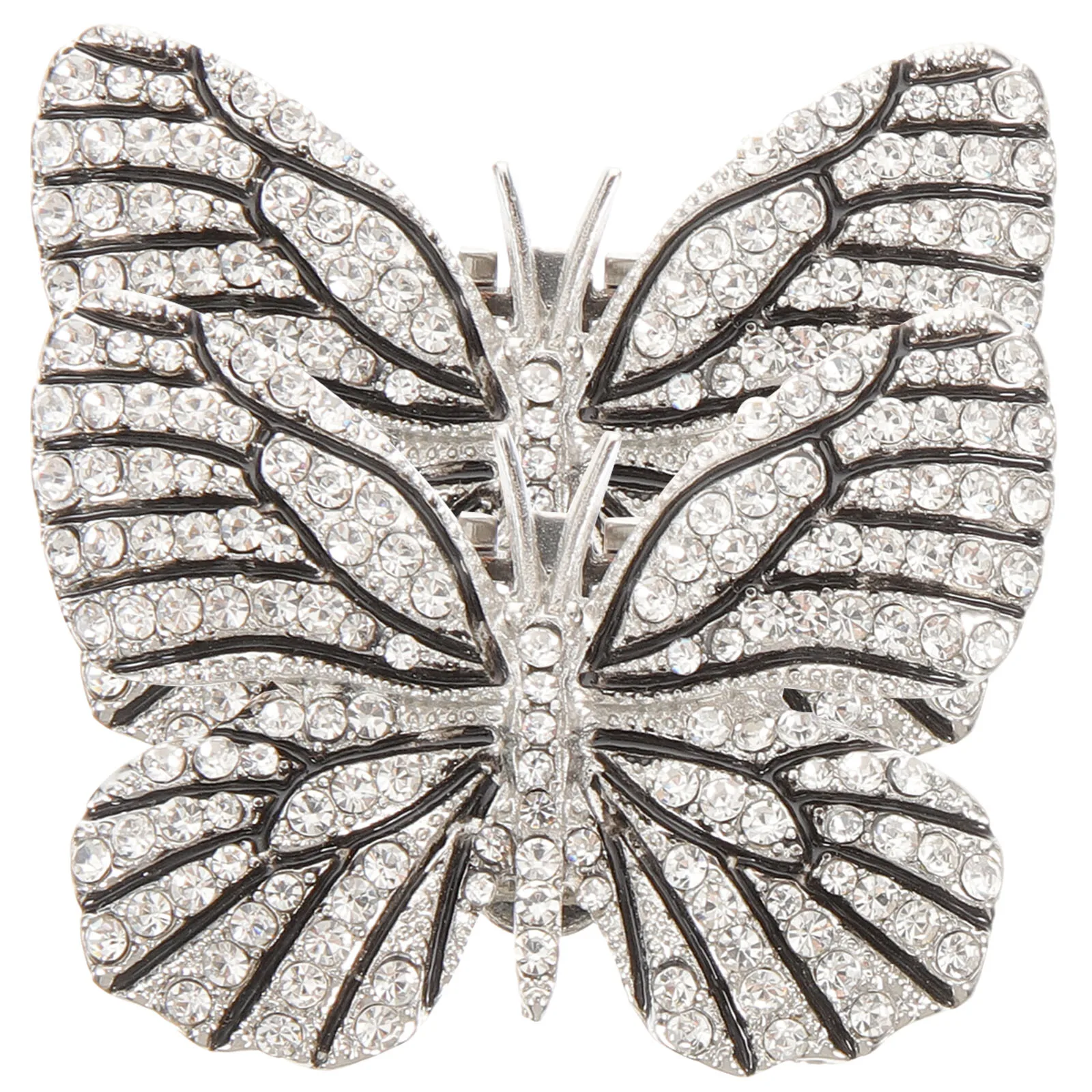 

Rhinestone Shoe Clips Decorative Butterfly Buckle Charms for High Heels Accessories Elegant Clip on Embellishments Reusable