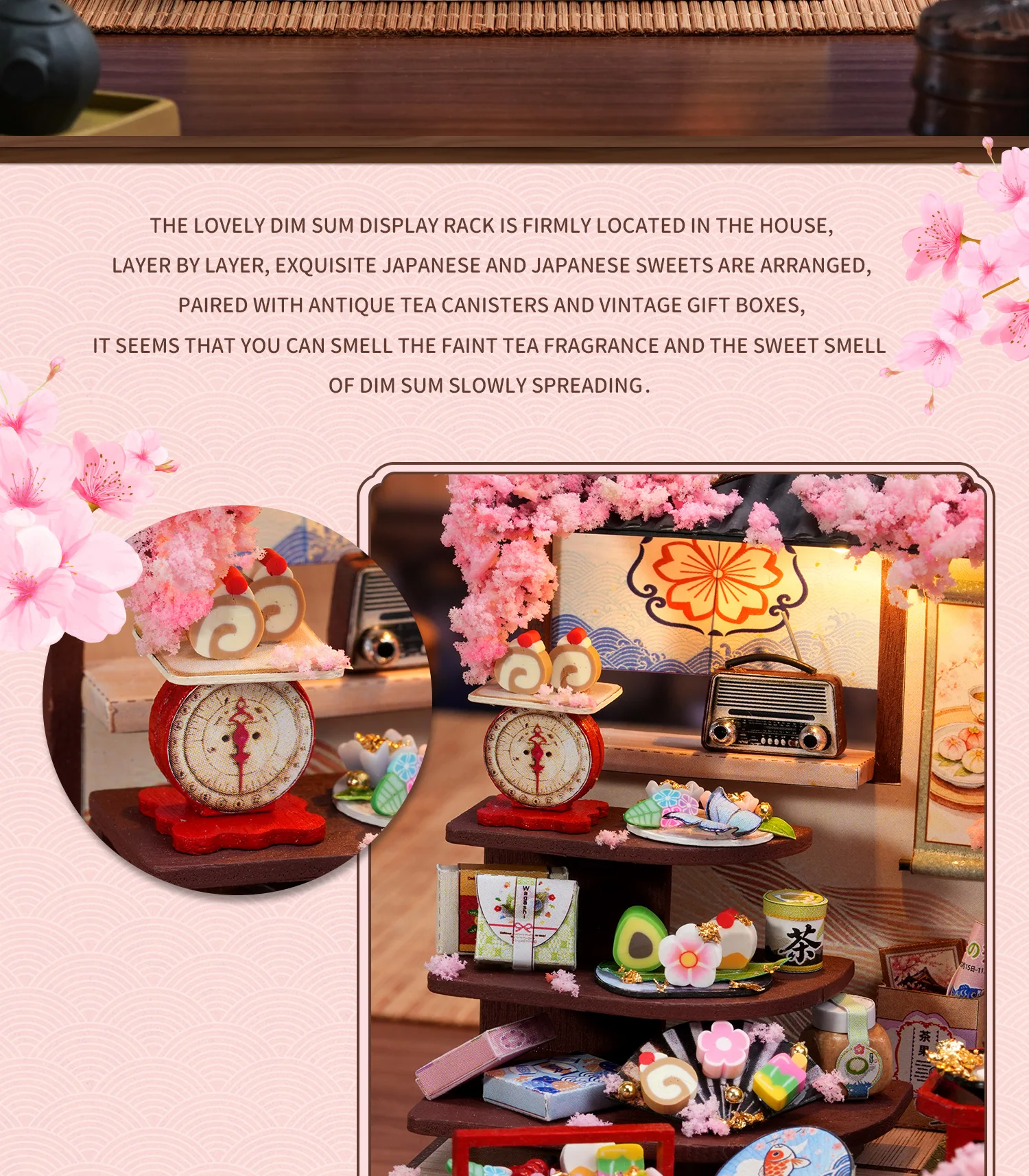 Miniature Doll House DIY Small House Kit Handmade 3D Puzzle Assembly Model Building Room Home Decor Wooden Craft Birthday Gifts
