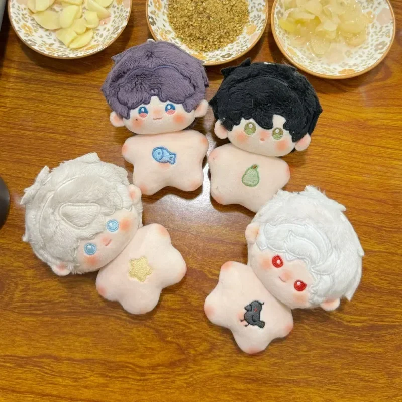 

Love and Deepspace Anime Game Cos Zayne Rafayel Sylus Xavier 2024 Unisex 10cm Plush Print Sea Star Cotton Doll Pendant Set Gift