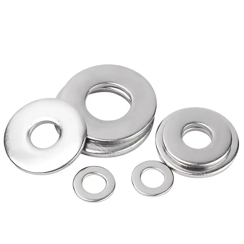 Sus316 Stainless Steel Gasket, Round, Enlarged and Thickened Metal Screw Flat Washer, Ultra-Thin Washer M1-M30