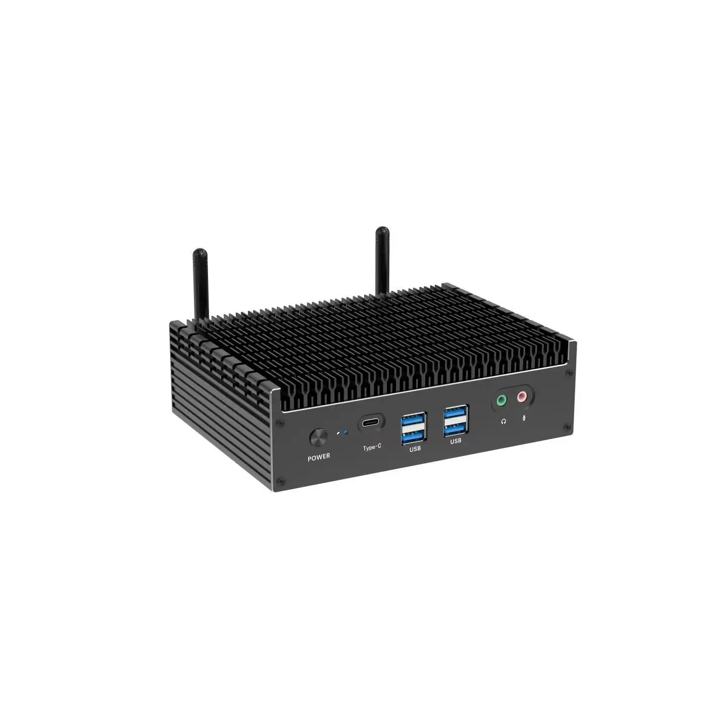 Industrial Fanless MINI PC VENOEN P01GM i7 1255U 64GB RAM 1TB HDD M.2 SSD Soft Router Firewall Appliance