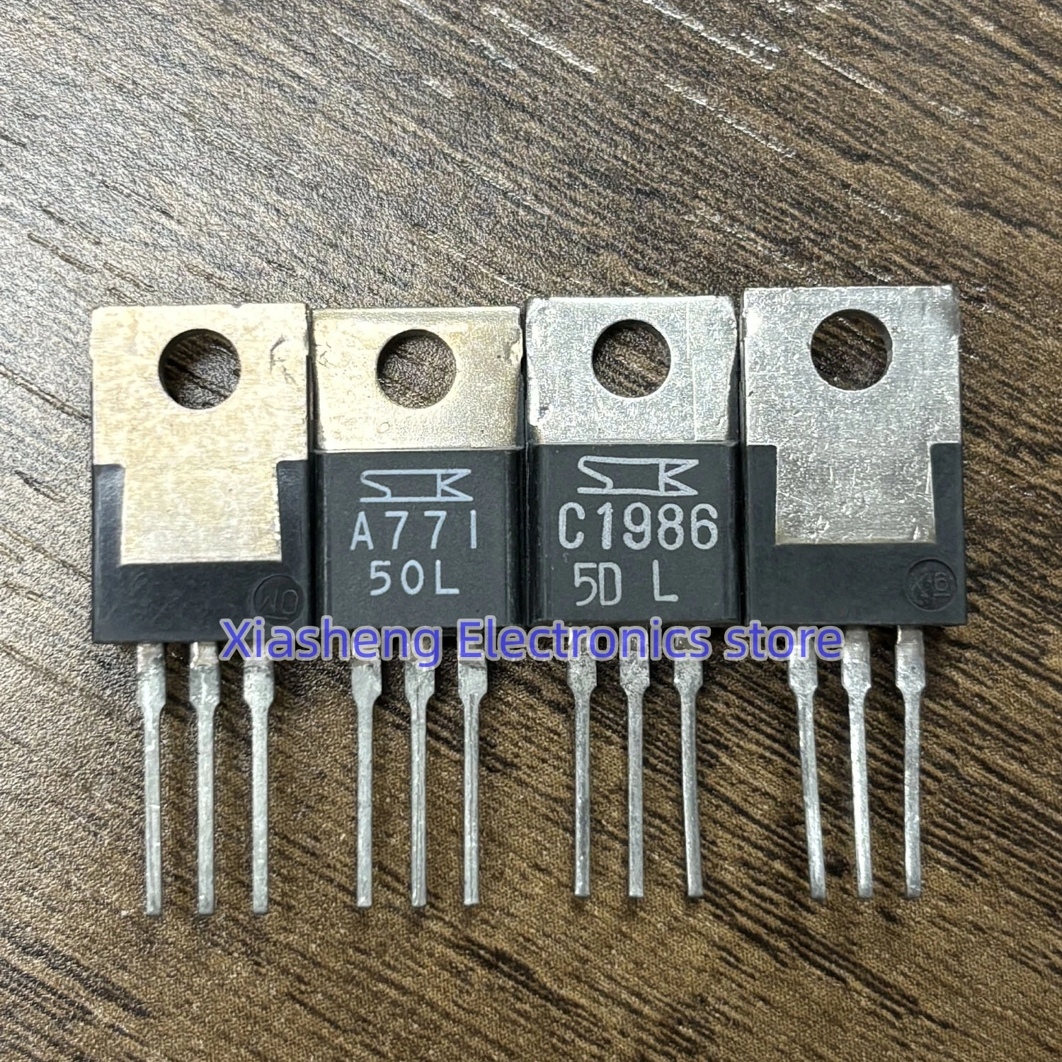 

New Original 5Pairs 2SC1986 C1986 + 2SA771 A771 TO-220 Audio Amplifier Transistor In Stock