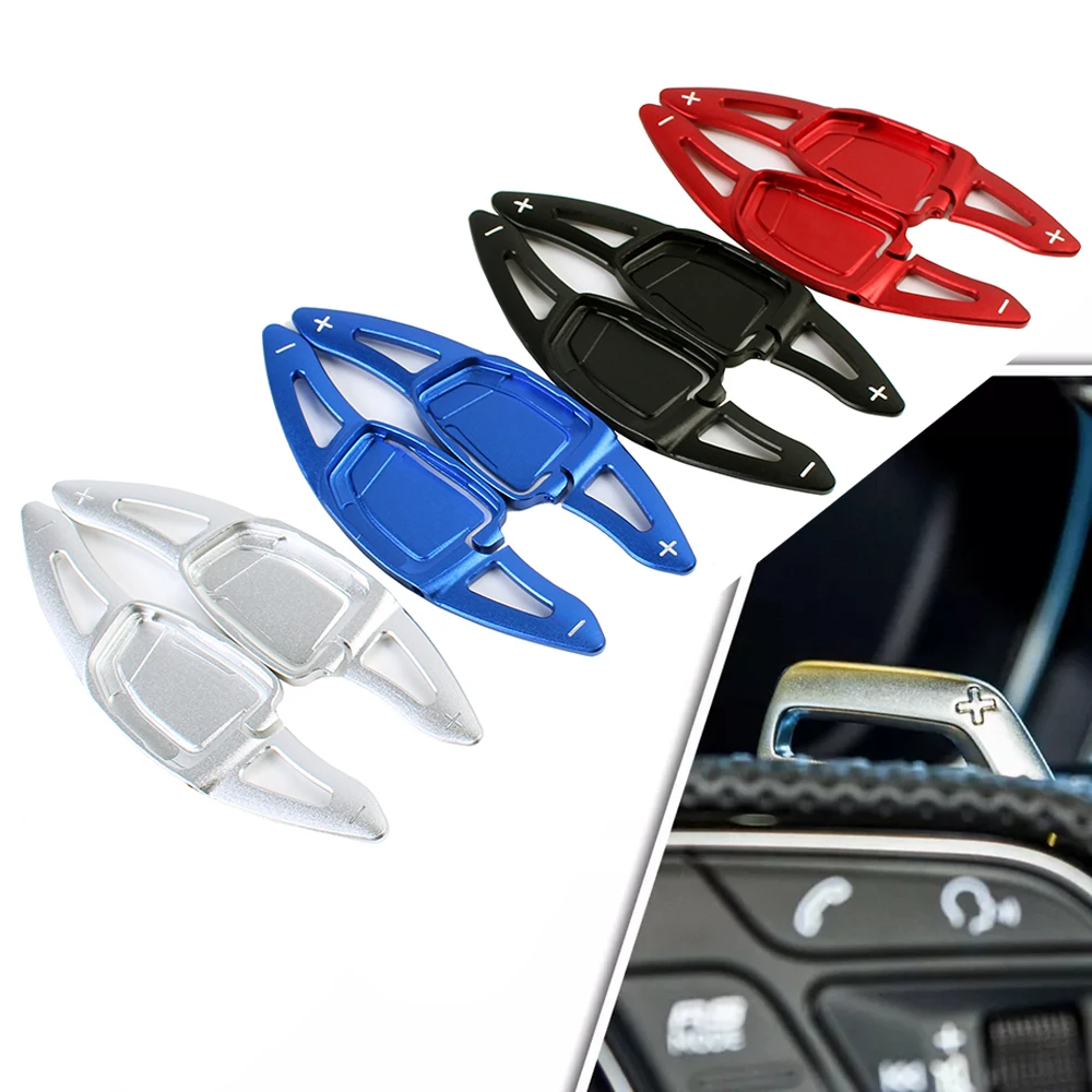 For Audi RS3/RS5/RS6/RS7 2021 2022 2023 2024 Automotive Parts Aluminum Steering Wheel Replacement Tray Expansion 2PCS