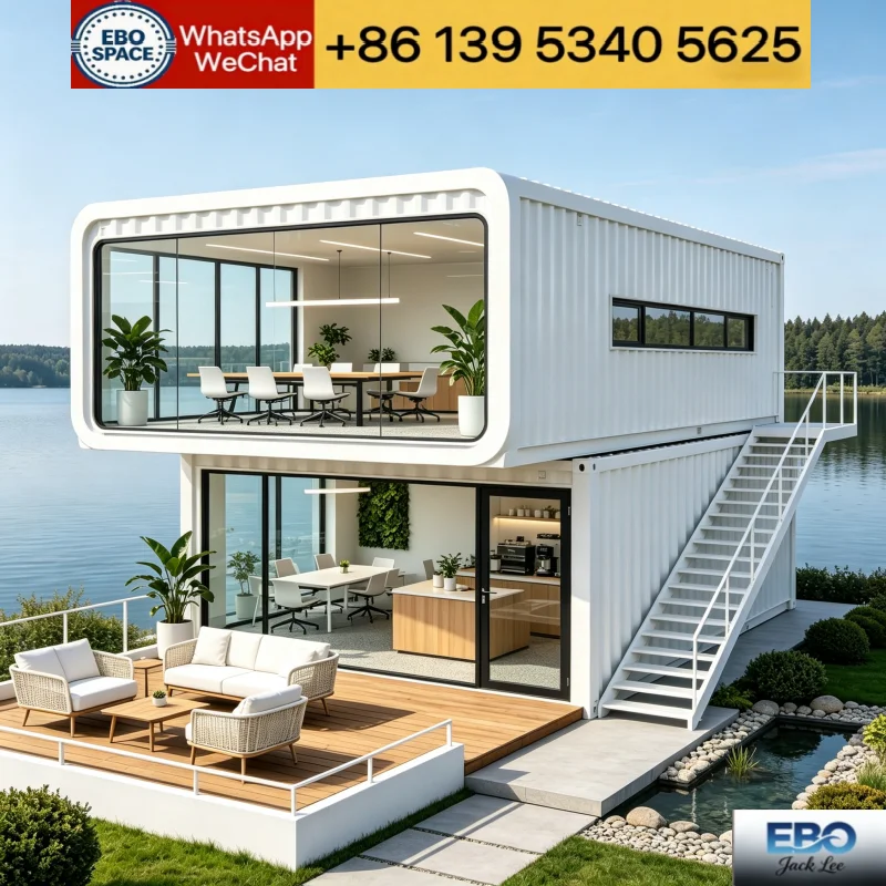 CE Certified Expandable Prefabricated House Anti-Seismic Waterproof Modular Expand Box Home For Europe Family Villa