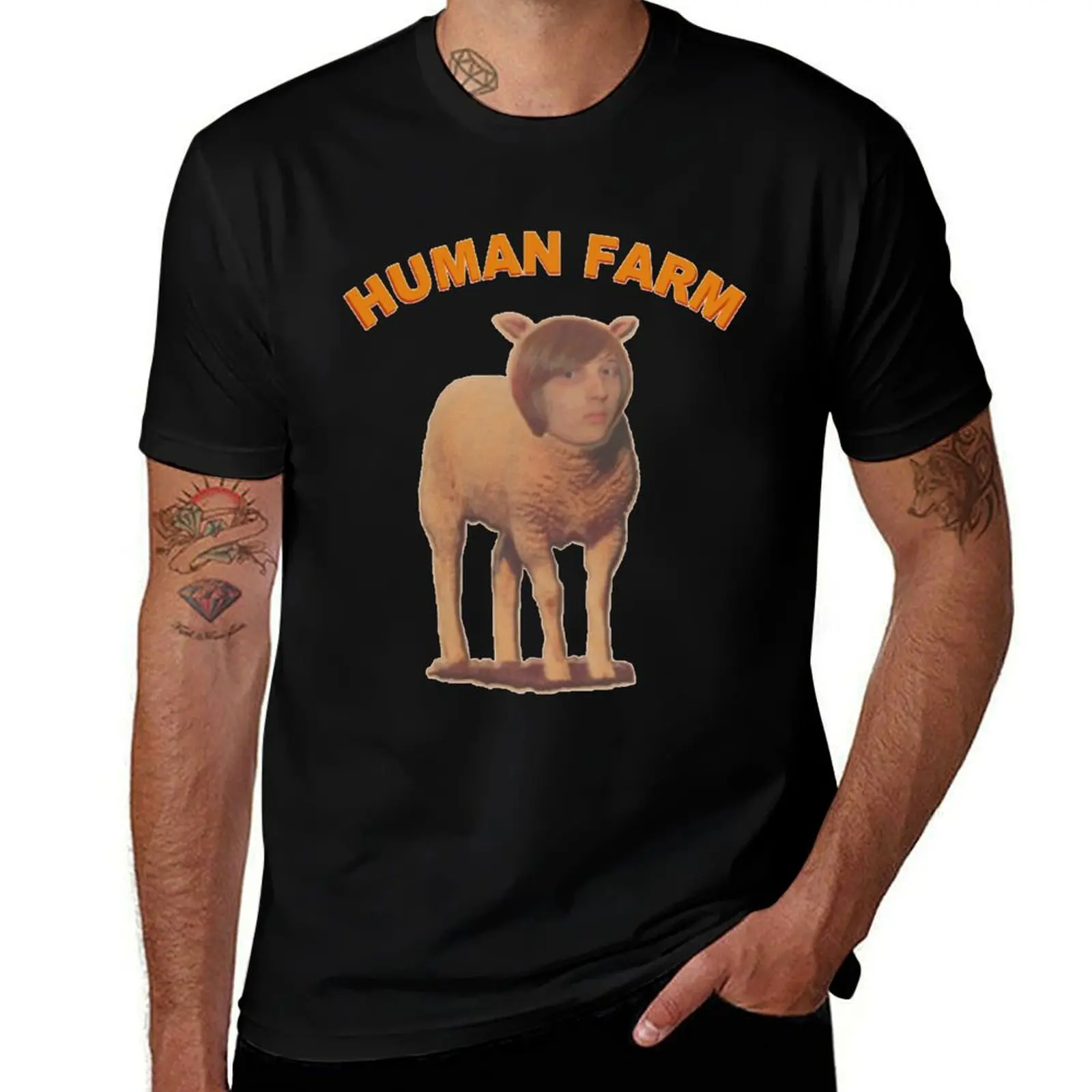 

Human Farm T-Shirt valentines clothes custom t-shirts tee shirts for men