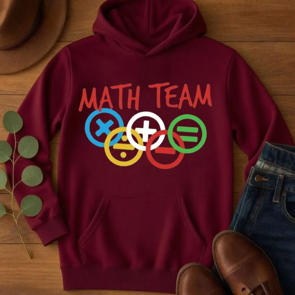 مضحك الرياضيات هو متعة آلة حاسبة عدد يوم الرياضيات الاطفال هدية بنين بنات هوديي يوم الرياضيات العالمي 2025 نمط غير رسمي البلوز