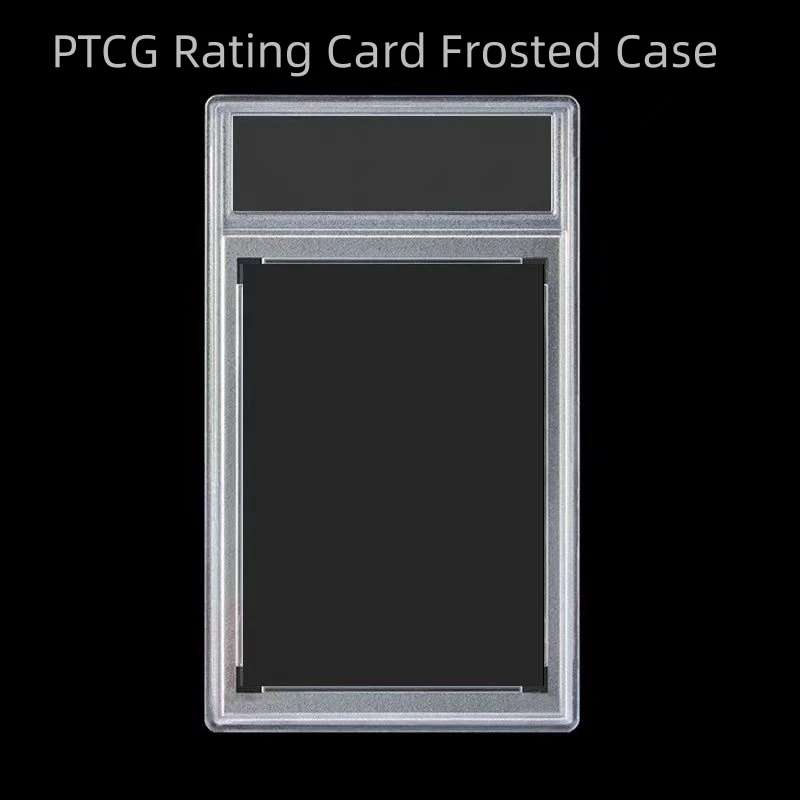 PTCG Pokemon Rating Card Acrylic Frosted Case Frosted Box Gift Toy Card Is Not Included