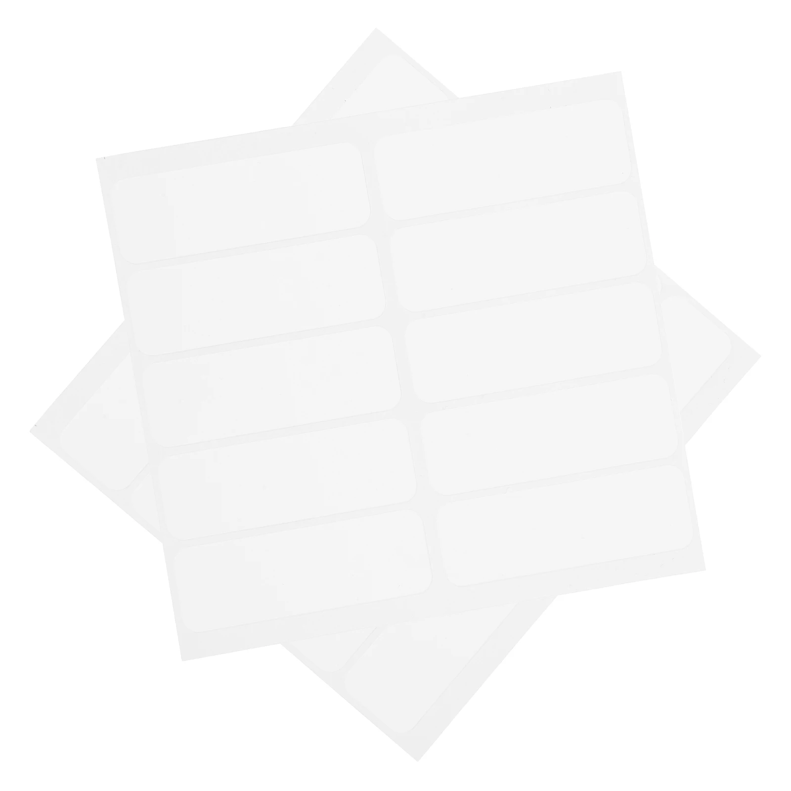 

20pcs Writable Fabric Labels Iron On Name Garment Identification Laundry Room Home Office Washable Handwrite Labels For