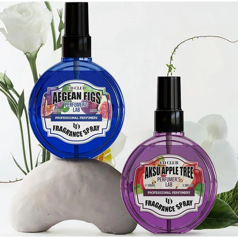 

Бренд Fig Ароматный спрей Стойкая естественная свежесть Устраняет запах одежды Сладкий фруктовый спрей Портативный освежитель духов 100 мл