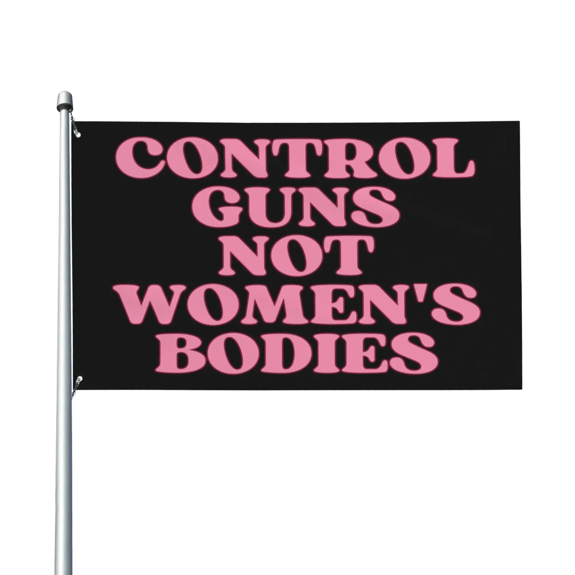 Flagnshow 100% Polyester Control Guns Not Women'S Bodies Feminist Pro Abortion Rights Flag