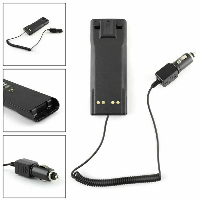 2 stuks NIEUWE 12 V autolader Eliminator Adapter voor Radio Walkie Talkie Motorola PTX1200 MTS2000 MT2100