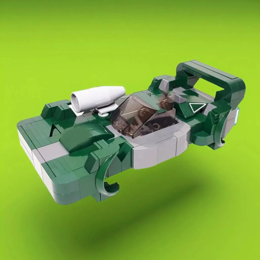 

228 шт. Landspeeder мандалорская глава 14 MOC звездное тестовое подвесное транспортное средство строительные блоки «сделай сам» игрушки на день рождения подарок