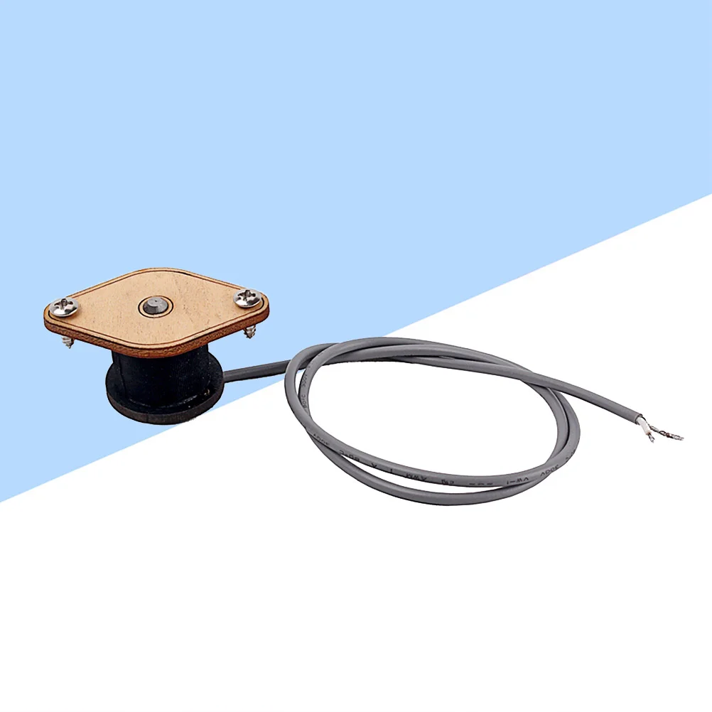 

Maple Wood Pickup Car Cable Bass Guitar Wooden Humbucker Mini Cross Connector Charms