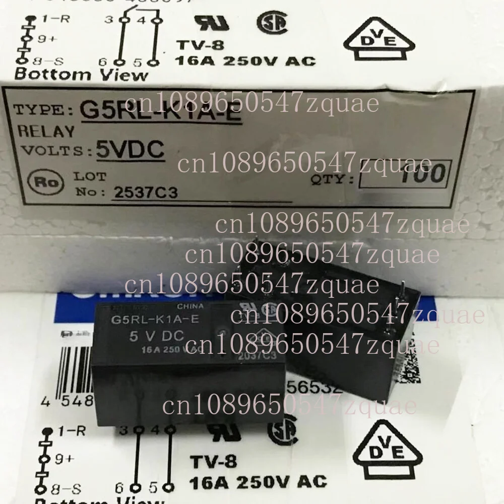 1PC G5RL-K1A-E 5VDC 16A 7 Pins Electromechanical Relay New