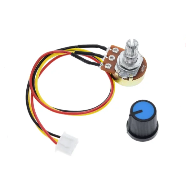 WH148 potentiometer B10K speed control knob control switch XH2.54 3P linear control module