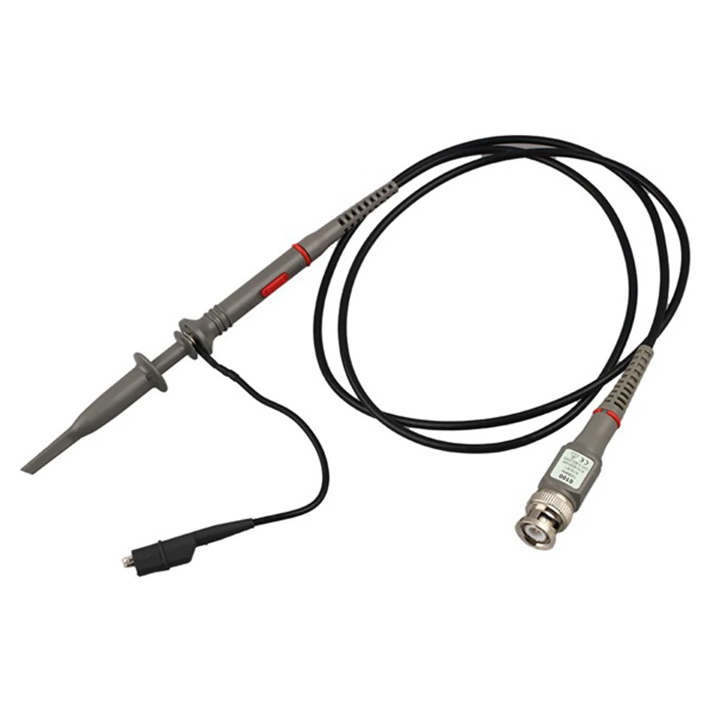 P6100 BNC Oscilloscope Probe 100MHz High Precision Scope Analyzer Alligator Clip Probes Test Leads Probe