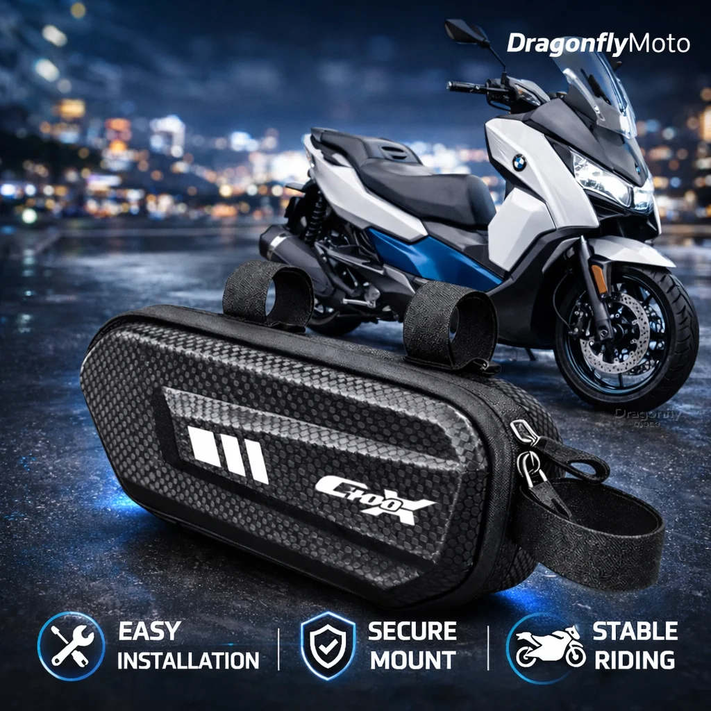 

Большая вместительная боковая сумка для мотоцикла BMW C400GT C400X, водонепроницаемая многофункциональная сумка-органайзер, подвесная сумка для хранения