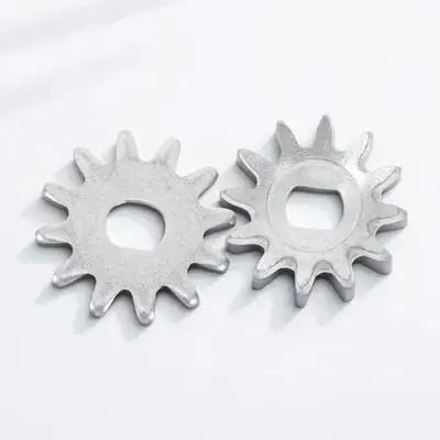 2Pcs Horizontal Hydraulic Jack Repair Gear Set 42Mm and Handle Grip for Car Jacks Spare Parts
