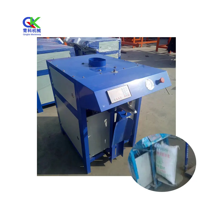 Cement dry lime powder sand putty valve filling weighing packaging bag making machine fully automatic