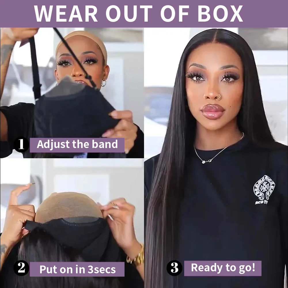 40 46 بوصة 360 شعر مستعار دانتيل كامل بدون صمغ الباروكات 100% شعر طبيعي مفرود 13X6 Hd شعر مستعار أمامي من الدانتيل الفيتنامية جاهزة للارتداء