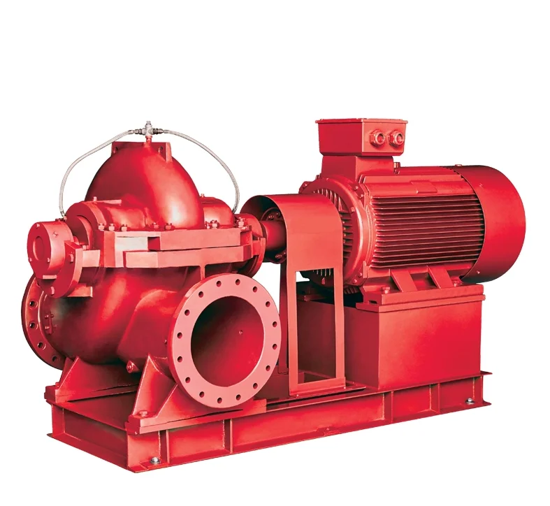 SHYNPO Single Stage Disel Water Pump Iron/Circulating Pumps for Marine Fire Fighting System Split Case Design