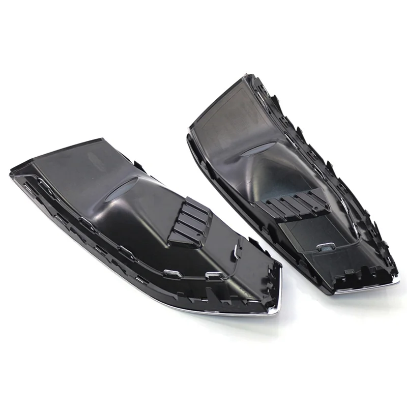 8WD807681L 8WD807682L 1Pair Car LH+RH Front Bumper Fog Light Grill Cover for Audi A4L