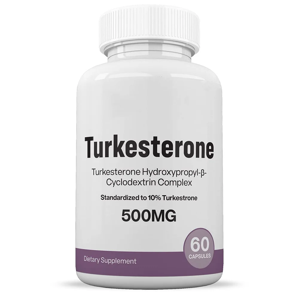 

1 Bottle 500mg Turkesterone Capsules Help Balance Maintain Energy Levels