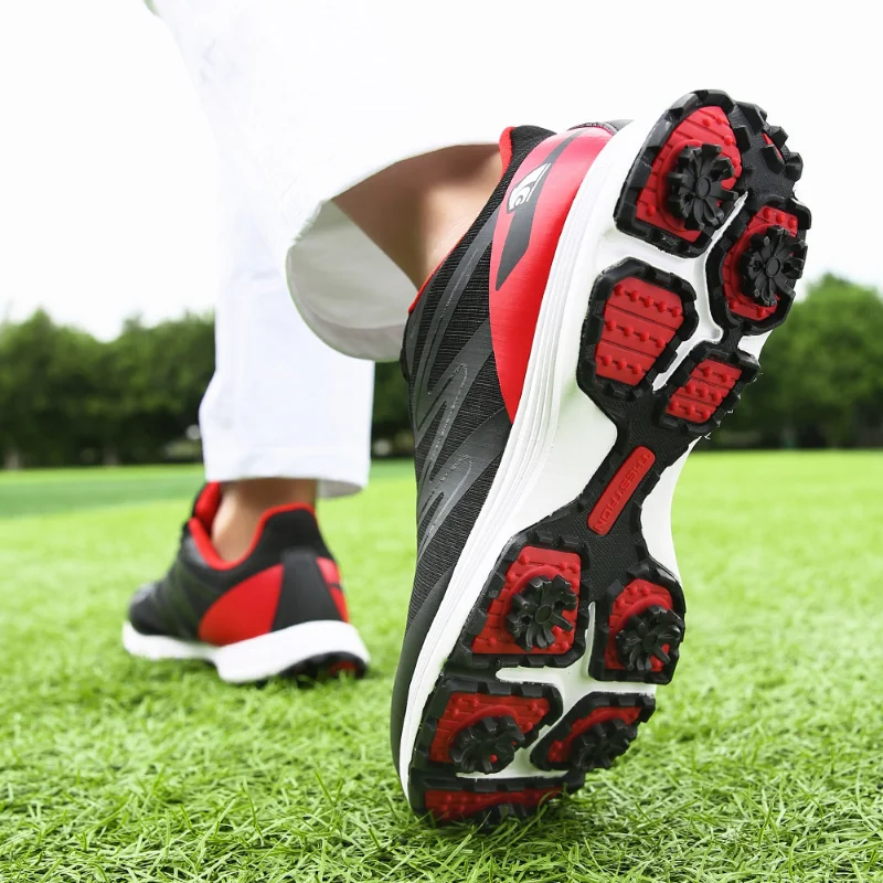 New Breathable Golf Shoes Men Luxury Golf Sneakers for Men Light Weight Golfers Footwears Comfortable Golfers Sneakers