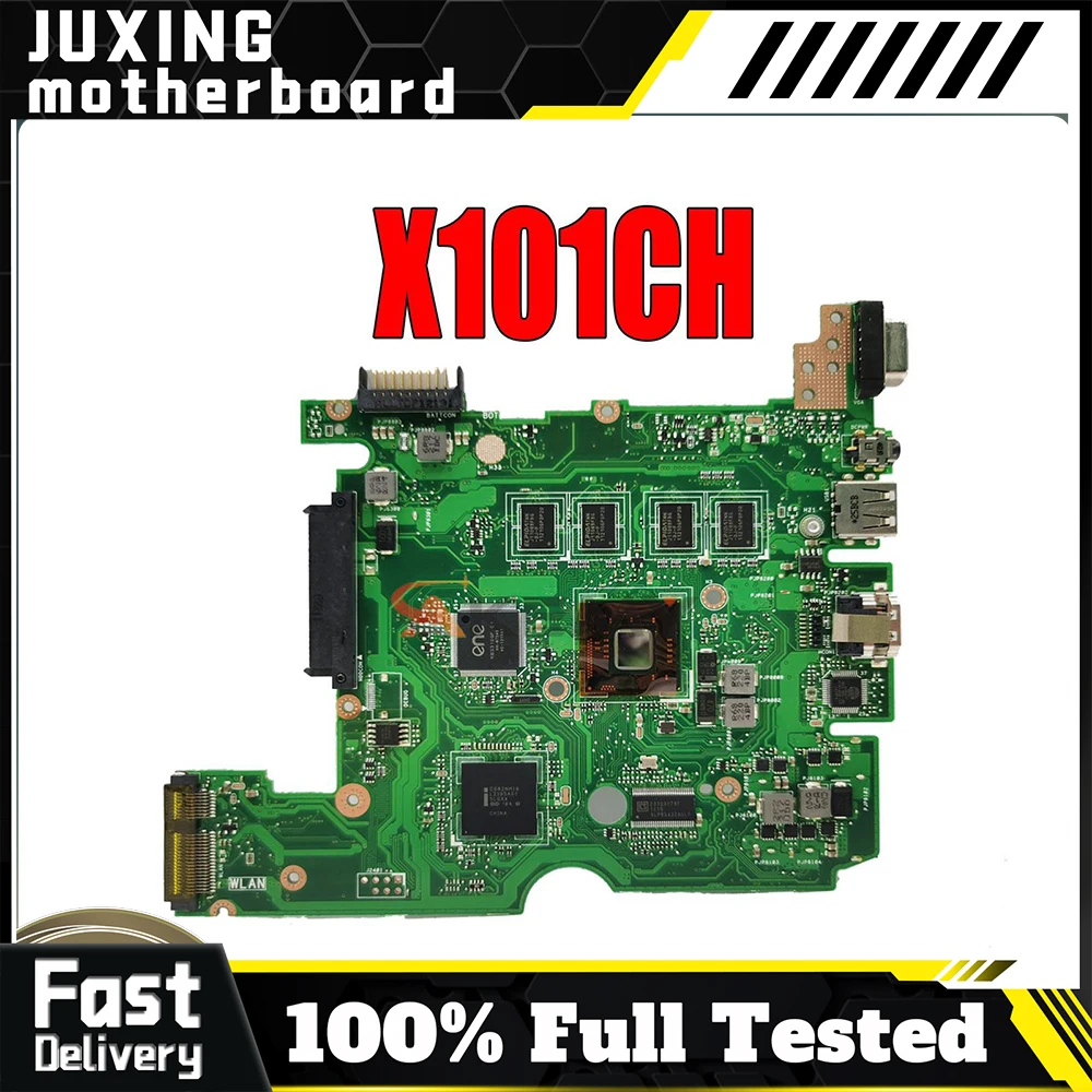 

X101CH For ASUS Eee PC X101CH X101CH X101C Notebook Motherboard 100% Tested Laptop Mainboard