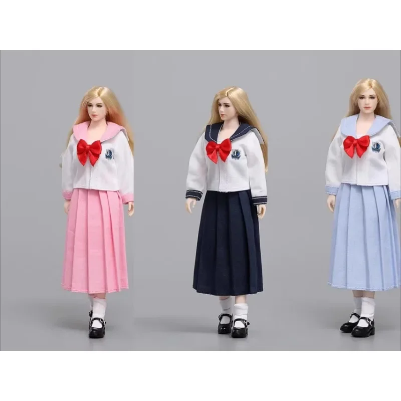 

CDTOYS CD047 1/12 Scale College style uniform Set Clothes Outfit Model for 6'' Female Soldier Toy Figures Body in stock
