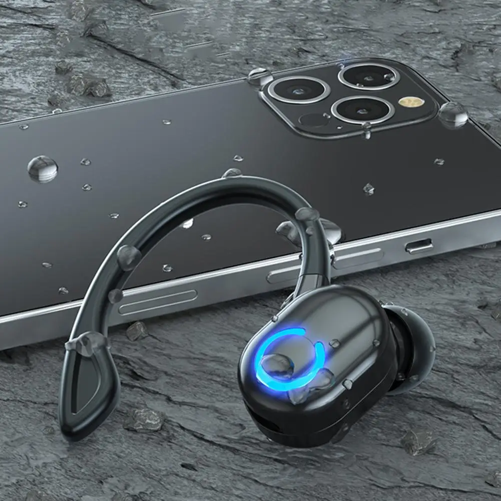 

Tools Earphone Wireless 10 Meters 60 Minutes Earbuds Earphones Easy Waterproof 75mAh Headset In-Ear Sport Reliable