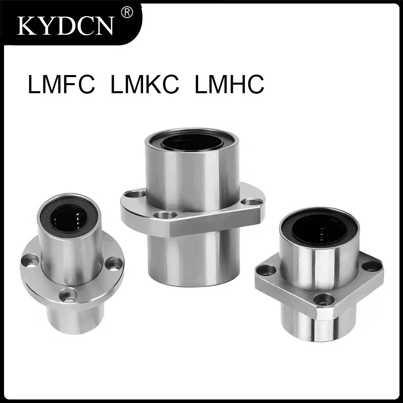 LMKC LMFC LMHC Linear Bearing LMKC10UU LMKC12UU LMKC20UU LMFC10 LMFC12 LMFC16 LMFC20 LMHC10 LMHC12 Shaft Support  for CNC Parts