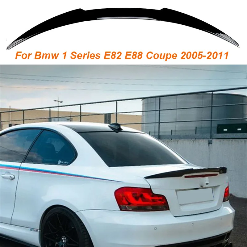 

Задняя Крышка багажника для Bmw 1 серии E82 E88 Coupe 2005-2011, Автомобильный задний багажник, губа, спойлер, крылья, спойлеры, Утконос