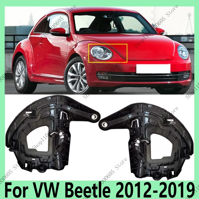 

For VW Beetle 2012 2013 2014 2015 2016 2017 2018 2019 Auto Parts Front Bumper Headlight Bracket 5C5941053B 5C5941054B
